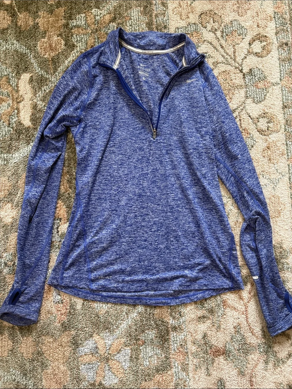 Nike Women's Dri-FIT Half-Zip Bundle- Pink and Blue